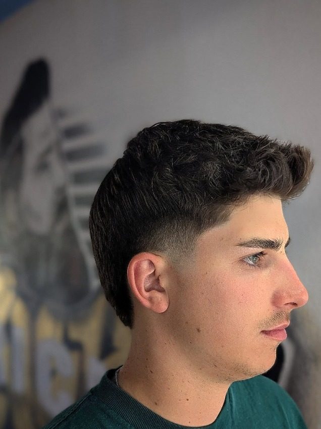 Crop mit Taper